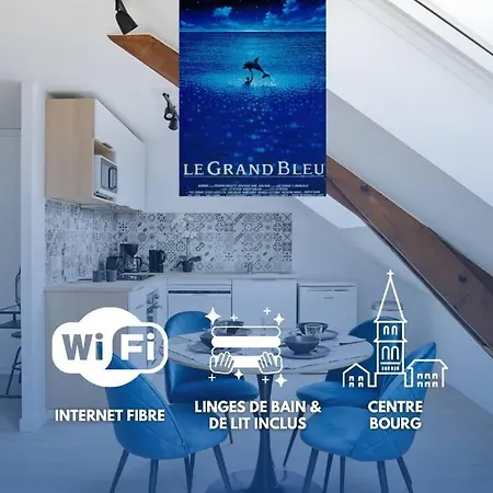 Ferienwohnung Le Grand Bleu - Wifi Fibre/Linge/Acces Cour Vallons-de-l'Erdre Exterior foto